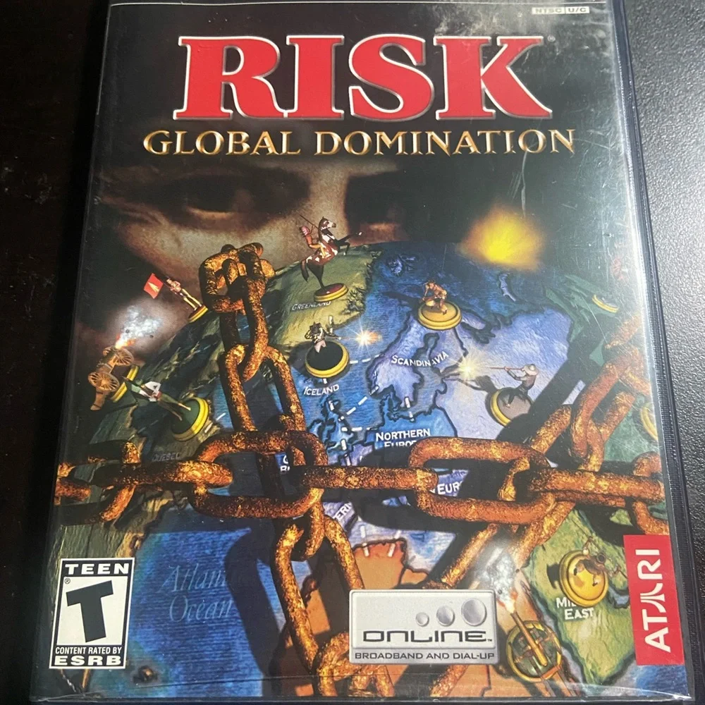 Risk Global Domination For The Sony Play Station 2 Tested Atari (B1)